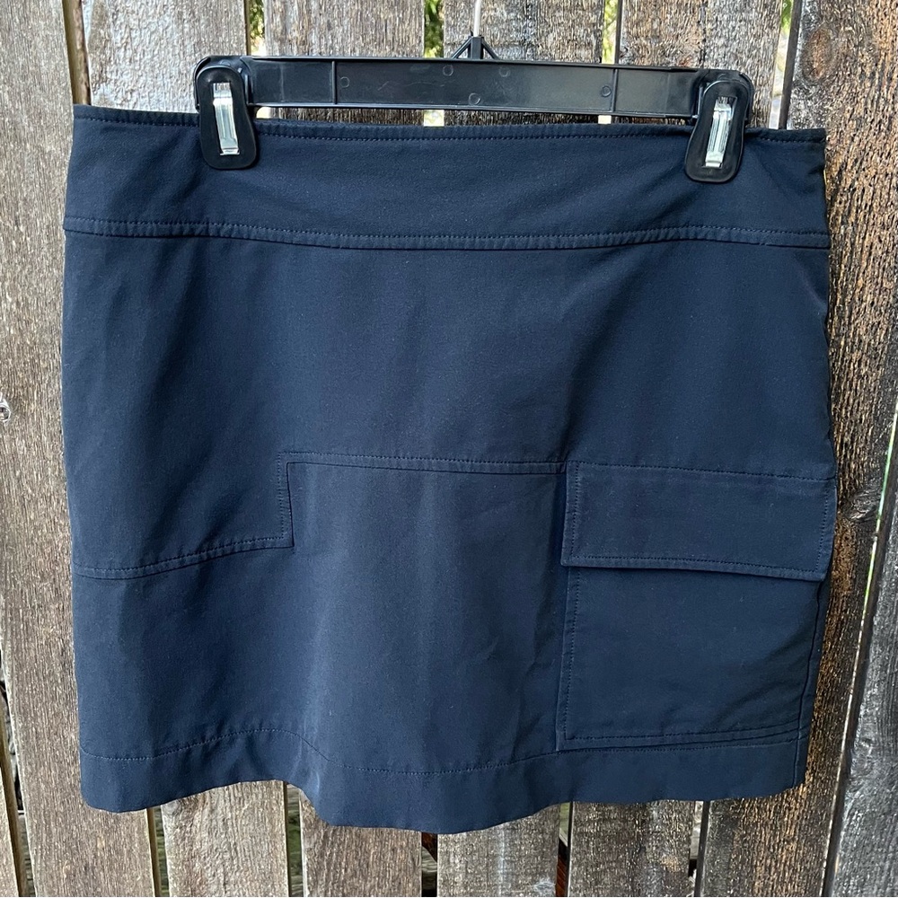 Title Nine Cargo Pocket Mini Skirt In Black Sz 8